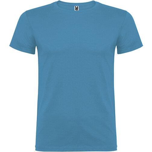 Beagle T-Shirt Für Herren , türkis, Single jersey Strick 100% Baumwolle, 155 g/m2, M, , Bild 1