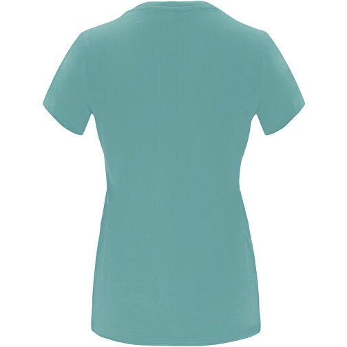 Capri T-Shirt Für Damen , dusty blue, Single jersey Strick 100% Baumwolle, 170 g/m2, 3XL, , Bild 3