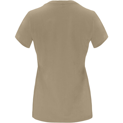 Capri T-Shirt Für Damen , sand meliert, Single jersey Strick 100% Baumwolle, 170 g/m2, XL, , Bild 3