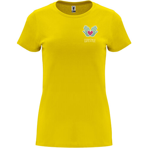 T-shirt a maniche corte da donna Capri, Immagine 2