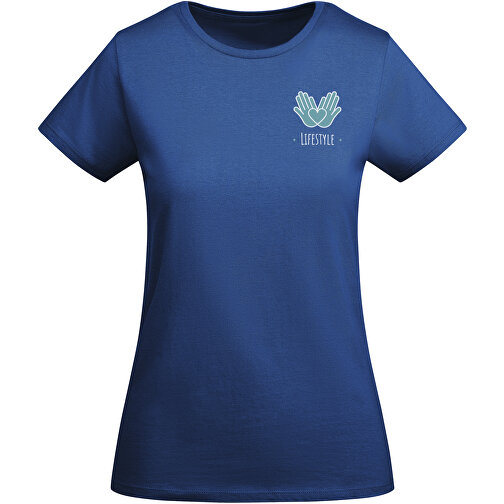 Breda T-Shirt Für Damen , royal, Single jersey Strick 100% Bio Baumwolle, 175 g/m2, XL, , Bild 2