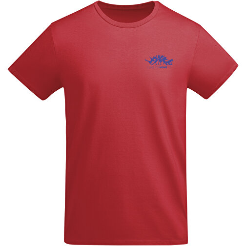 Breda T-Shirt Für Kinder , rot, Single jersey Strick 100% Bio Baumwolle, 175 g/m2, 11/12, , Bild 2