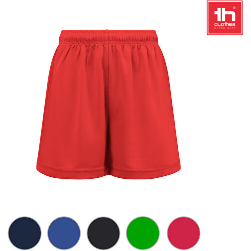 THC MATCH KIDS. Sport-Shorts Für Kinder , limette, Recyceltes Polyester, 6, , Bild 4