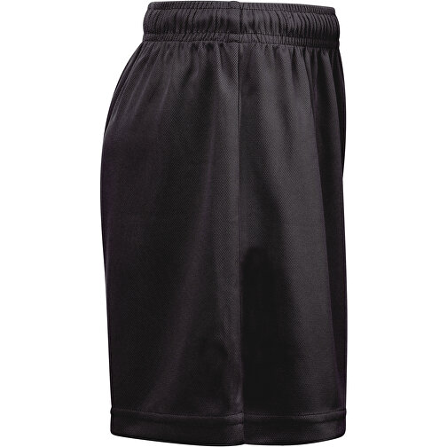 THC MATCH KIDS. Sport-Shorts Für Kinder , schwarz, Recyceltes Polyester, 12, , Bild 3