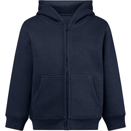 THC AMSTERDAM KIDS. Kinderjacken , dunkelblau, Amerikanisches Fleece, recyceltes Polyester, 10, , Bild 1