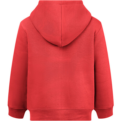 THC AMSTERDAM KIDS. Kinderjacken , rot, Amerikanisches Fleece, recyceltes Polyester, 4, , Bild 2