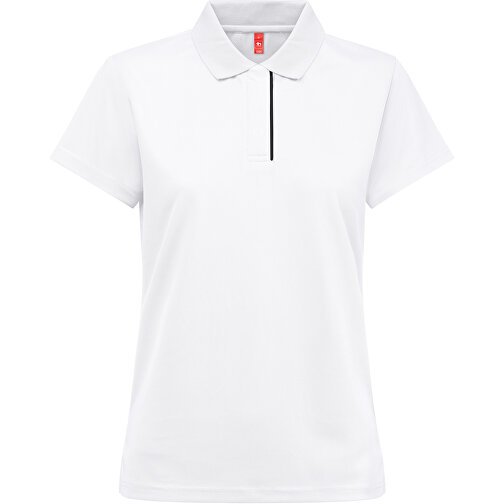 THC DYNAMIC WOMEN WH. Technisches Poloshirt Für Damen , weiss, Recycletes Polyester, S, , Bild 1