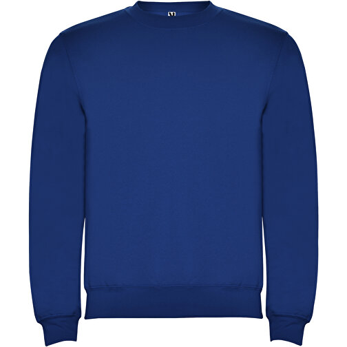 Clasica Sweatshirt Mit Rundhalsausschnitt Unisex , royal, Strick 50% Baumwolle, 50% Polyester, 280 g/m2, M, , Bild 1