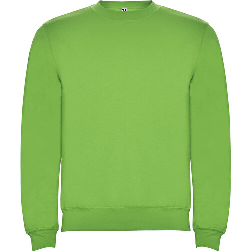 Clasica Sweatshirt Mit Rundhalsausschnitt Für Kinder , oasis green, Strick 50% Baumwolle, 50% Polyester, 280 g/m2, 3/4, , Bild 1