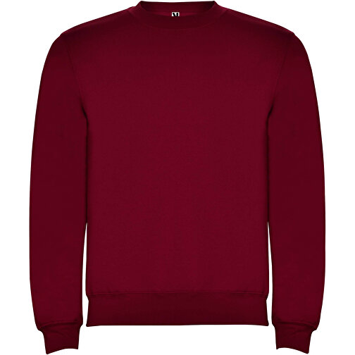 Clasica Sweatshirt Mit Rundhalsausschnitt Für Kinder , garnet, Strick 50% Baumwolle, 50% Polyester, 280 g/m2, 7/8, , Bild 1