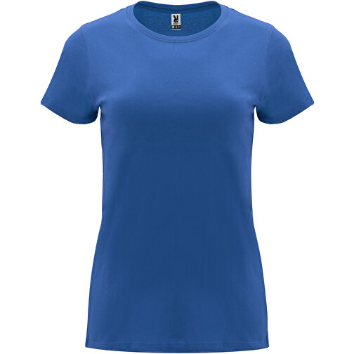 Capri T-Shirt Für Damen , royalblau, Single jersey Strick 100% Baumwolle, 170 g/m2, M, , Bild 1