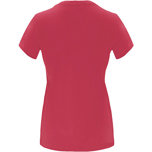 Capri T-Shirt Für Damen , chrysanthemum red, Single jersey Strick 100% Baumwolle, 170 g/m2, 3XL, , Bild 3