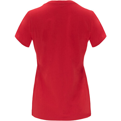 Capri T-Shirt Für Damen , rot, Single jersey Strick 100% Baumwolle, 170 g/m2, 3XL, , Bild 3