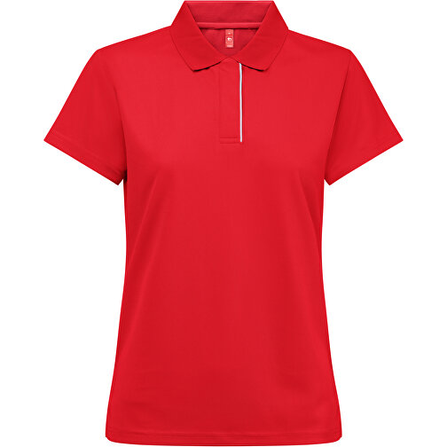 THC DYNAMIC WOMEN. Technisches Poloshirt Für Damen , rot, Recycletes Polyester, L, , Bild 1