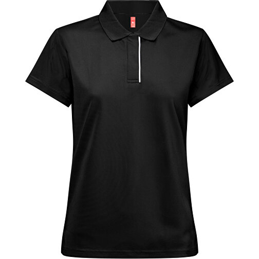 THC DYNAMIC WOMEN. Technisches Poloshirt Für Damen , schwarz, Recycletes Polyester, XL, , Bild 1