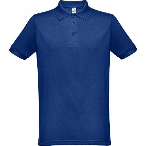 THC BERLIN. Kurzarm-Poloshirt Für Herren , königsblau, Baumwolle und Polyester, XS, , Bild 1