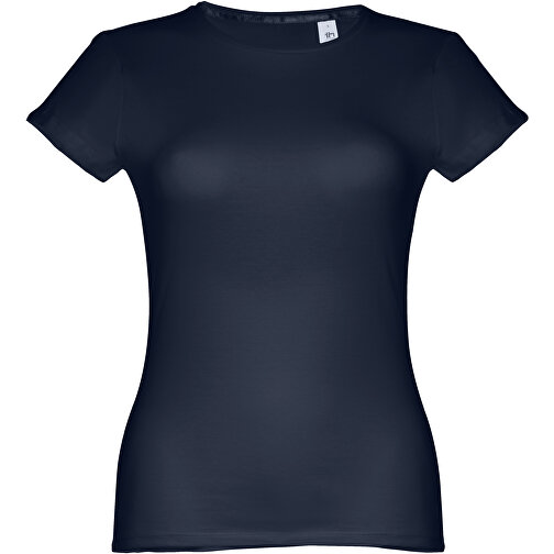 THC SOFIA. Tailliertes Damen-T-Shirt , nachtblau, 100% Baumwolle, XXL, 68,00cm x 53,00cm (Länge x Breite), Bild 1