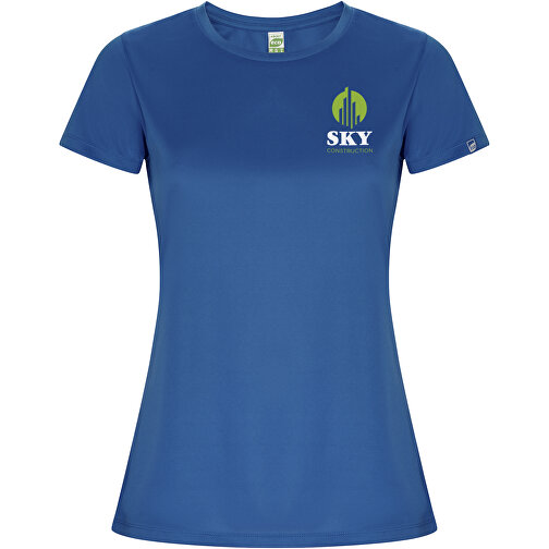 Imola Sport T-Shirt Für Damen , royal, Interlock Strick 50% Recyceltes Polyester, 50% Polyester, 135 g/m2, M, , Bild 2