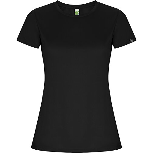 Imola Sport T-Shirt Für Damen , schwarz, Interlock Strick 50% Recyceltes Polyester, 50% Polyester, 135 g/m2, M, , Bild 1