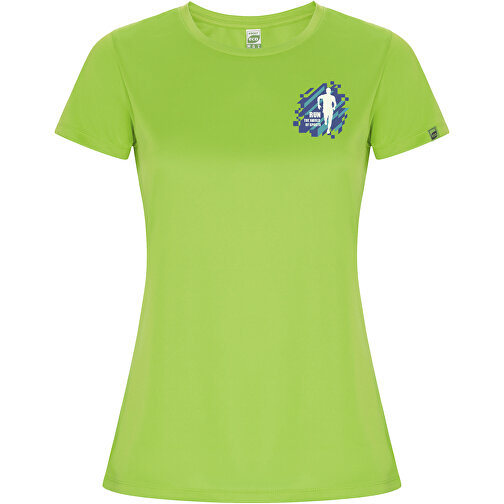 Imola Sport T-Shirt Für Damen , lime / green lime, Interlock Strick 47% Recyceltes Polyester, 53% Polyester, 135 g/m2, XL, , Bild 2