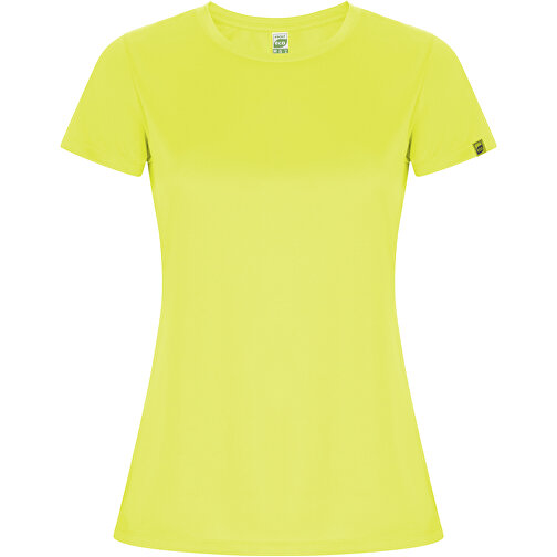 Imola Sport T-Shirt Für Damen , fluor yellow, Interlock Strick 50% Recyceltes Polyester, 50% Polyester, 135 g/m2, M, , Bild 1