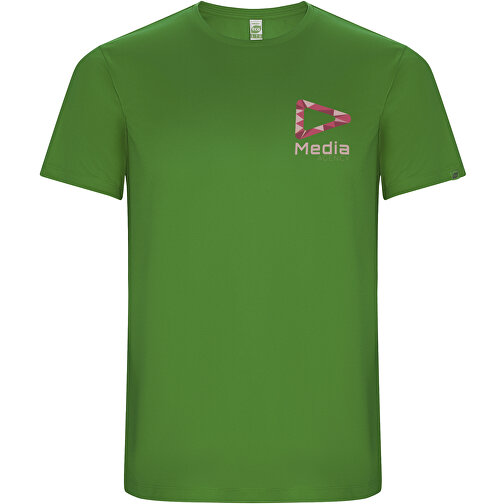 Imola Sport T-Shirt Für Herren , green fern, Interlock Strick 50% Recyceltes Polyester, 50% Polyester, 135 g/m2, 2XL, , Bild 2