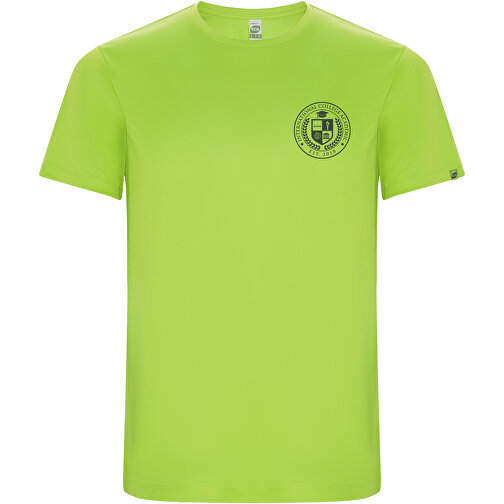 Imola Sport T-Shirt Für Herren , fluor green, Interlock Strick 50% Recyceltes Polyester, 50% Polyester, 135 g/m2, 3XL, , Bild 2