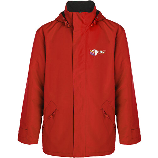 Europa Isolierte Jacke Unisex , rot, Woven 100% Polyester, 400 g/m2, Lining, Woven 100% Polyester, L, , Bild 2