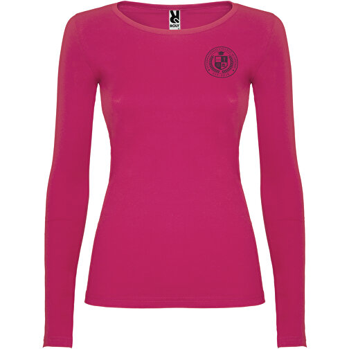 Extreme Langarmshirt Für Damen , rossette, Single jersey Strick 100% Baumwolle, 160 g/m2, 3XL, , Bild 2