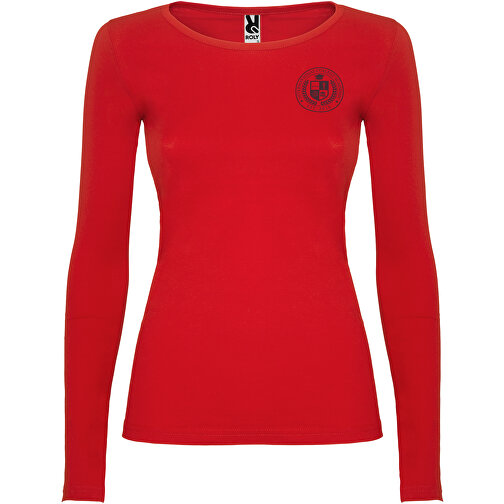 Extreme Langarmshirt Für Damen , rot, Single jersey Strick 100% Baumwolle, 160 g/m2, 3XL, , Bild 2