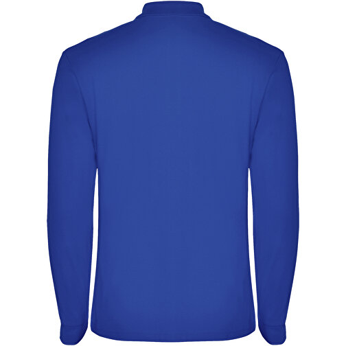 Estrella Langarm Poloshirt Für Herren , royal, Piqué Strick 100% Baumwolle, 220 g/m2, 3XL, , Bild 3