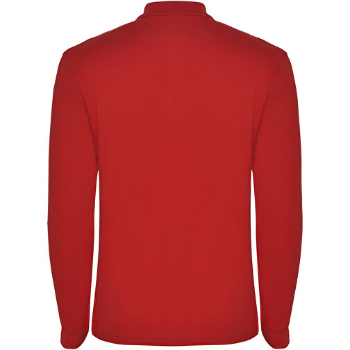 Estrella Langarm Poloshirt Für Herren , rot, Piqué Strick 100% Baumwolle, 220 g/m2, 3XL, , Bild 3