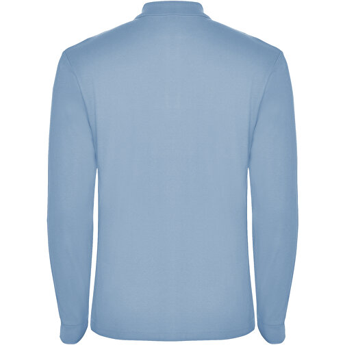 Estrella Langarm Poloshirt Für Herren , himmelblau, Piqué Strick 100% Baumwolle, 220 g/m2, XL, , Bild 3