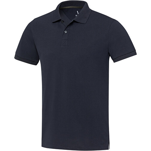 Emerald Polo Unisex Aus Recyceltem Material , navy, Piqué Strick 50% Recyclingbaumwolle, 50% Recyceltes Polyester, 200 g/m2, M, , Bild 1