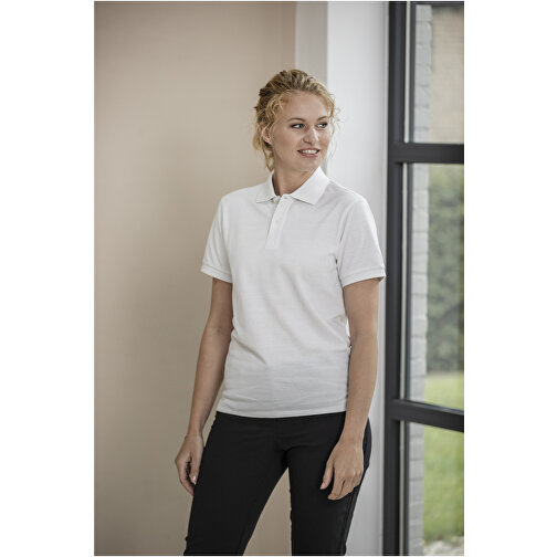 Emerald Polo Unisex Aus Recyceltem Material , navy, Piqué Strick 50% Recyclingbaumwolle, 50% Recyceltes Polyester, 200 g/m2, M, , Bild 8