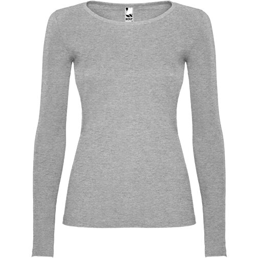 Extreme Langarmshirt Für Damen , marl grey, Single jersey Strick 100% Baumwolle, 160 g/m2, XL, , Bild 1