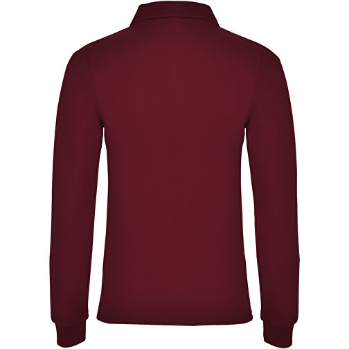 Estrella Langarm Poloshirt Für Damen , garnet, Piqué Strick 100% Baumwolle, 220 g/m2, M, , Bild 3