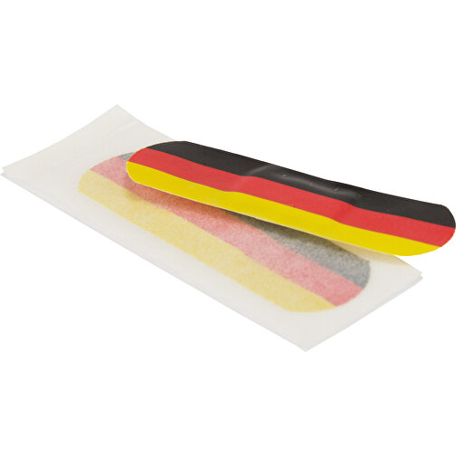 Deutschland-Fan Mäppchen Zur Fussball EM 2024: Jubelverstärker Fan , Edelstahl, 10,00cm x 0,50cm x 10,00cm (Länge x Höhe x Breite), Bild 3