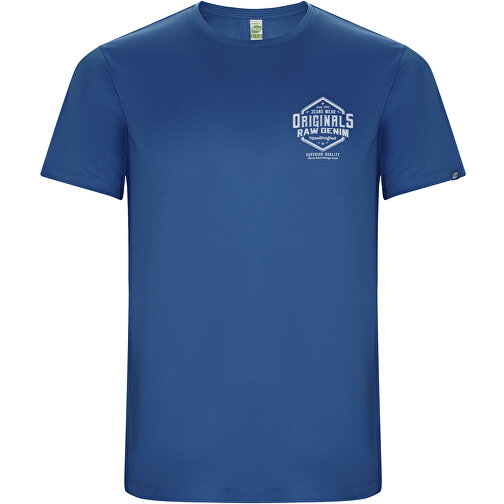 Imola Sport T-Shirt Für Herren , royal, Interlock Strick 50% Recyceltes Polyester, 50% Polyester, 135 g/m2, S, , Bild 2