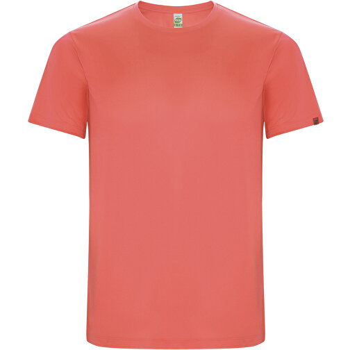 Imola Sport T-Shirt Für Herren , fluor coral, Interlock Strick 50% Recyceltes Polyester, 50% Polyester, 135 g/m2, S, , Bild 1
