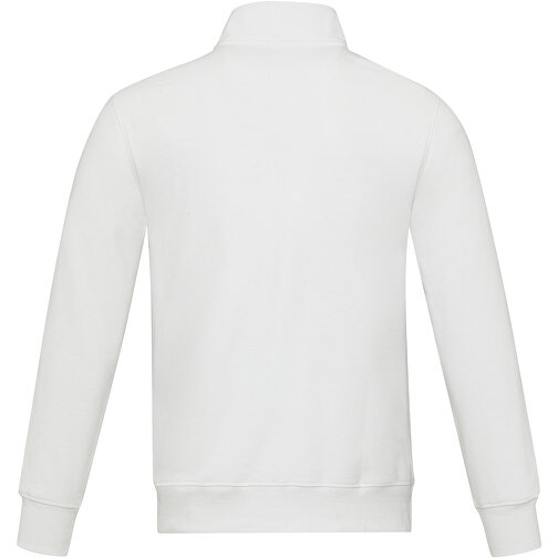 Galena Sweatjacke Aus Recyceltem Material Unisex , weiss, Strick 50% Recyclingbaumwolle, 50% Recyceltes Polyester, 320 g/m2, S, , Bild 4