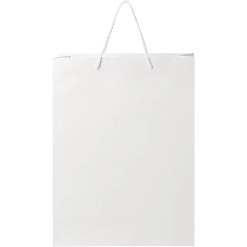Sac en papier 170 g/m2 integra fait à la main avec poignées en plastique, XL, Image 3