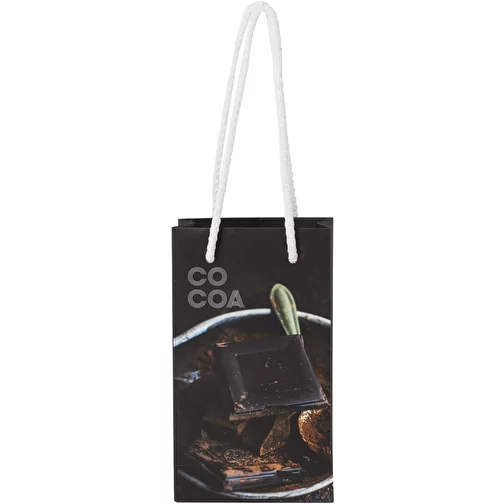 Sac en papier 170 g/m2 intégra fait à la main avec poignées en plastique, petit modèle, Image 2