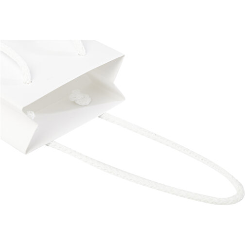 Håndlavet integra papirpose 170 g/m2 med plasthåndtag - small, Billede 7