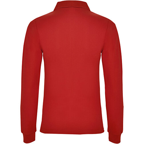 Estrella Langarm Poloshirt Für Damen , rot, Piqué Strick 100% Baumwolle, 220 g/m2, 3XL, , Bild 3