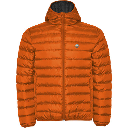 Norwegen Isolierte Jacke Für Herren , vermillon orange, 100% Polyester, 290 g/m2, Lining,  100% Polyester, Padding/filling,  100% Polyester, XL, , Bild 2