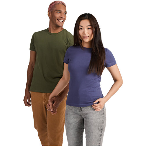 Jamaika T-Shirt Für Damen , dunkelgrün, Single jersey Strick 100% Baumwolle, 155 g/m2, M, , Bild 5