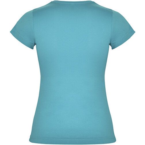 Jamaika T-Shirt Für Damen , türkis, Single jersey Strick 100% Baumwolle, 155 g/m2, M, , Bild 3