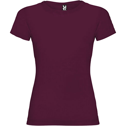 Jamaika T-Shirt Für Damen , bordeaux, Single jersey Strick 100% Baumwolle, 155 g/m2, L, , Bild 1