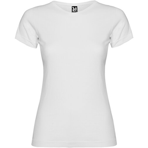 Jamaika T-Shirt Für Damen , weiss, Single jersey Strick 100% Baumwolle, 155 g/m2, S, , Bild 1